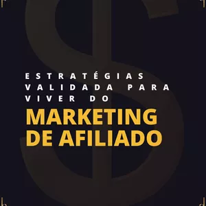 Imagem de capa para o Ebook Estratégias Para Viver do Marketing Digital