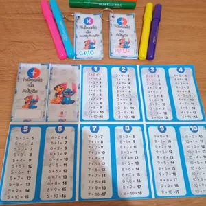 Imagem de capa para o Ebook 💙KIT TABUADA STITCH