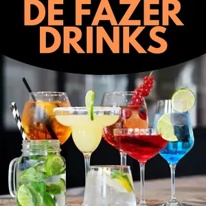 Imagem de capa para o Ebook A arte de fazer Drinks