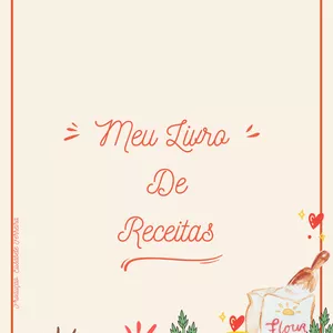 Imagem de capa para o Ebook Meu Livro De Receitas