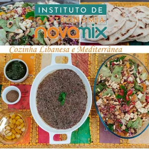 Imagem de capa para o Curso online Cozinha Libanesa e Mediterrânea