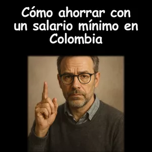 Imagen de portada para Ebook Guía práctica - Ahorra con el salario mínimo en Colombia (2025)