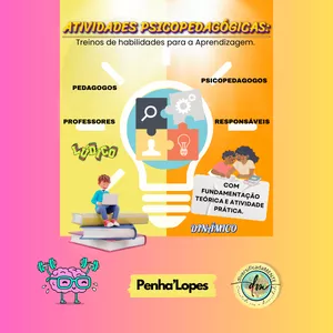 Imagem de capa para o Ebook Atividades Psicopedagógicas: Treinos de Habilidades para Aprendizagem.