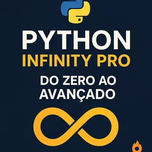 Imagem de capa para o Curso online Python Infinity Pro – Do Zero ao Avançado 