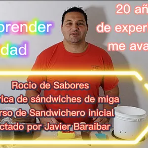 Imagen principal del producto Curso de Sandwichero