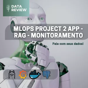Imagem de capa para o Curso online Projeto v2 MLOps - Webapp+LLM+RAG