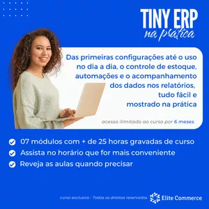 Imagem de capa para o Curso online Tiny ERP na Prática