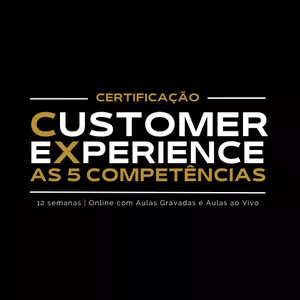 Imagem de capa para o Curso online Certificação Customer Experience - As 5 Competências de CX 
