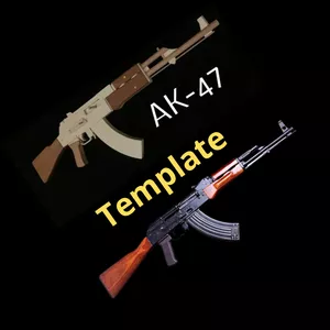 Cover image for Ebook AK-47 rubber band gun