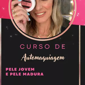 Imagem do curso Curso de Auto Maquiagem passo a passo.