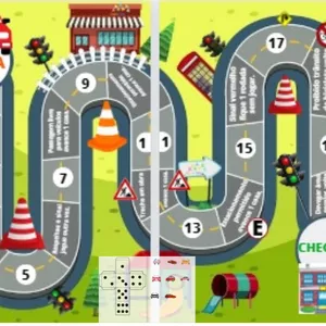 Imagem de capa para o Ebook Tabuleiro Trânsito