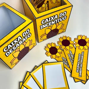 Imagem de capa para o Ebook  Caixas do Incentivo à Vida - Setembro Amarelo