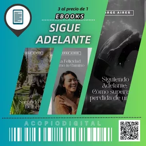 Imagen de portada para Ebook Sigue adelante: Los Ebooks que te ayudarán a sanar el dolor