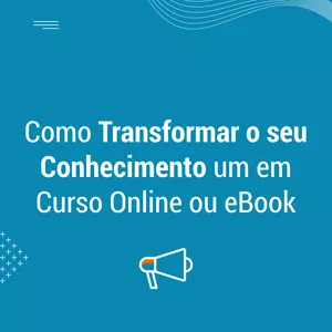 Imagem de capa para o Curso online Criando Curso Online ou eBook 