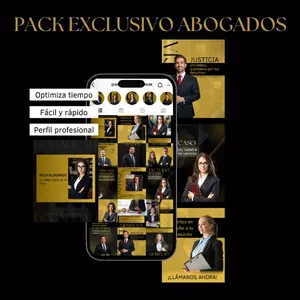 Imagen de portada para Ebook Plantillas Canva Abogados Premium