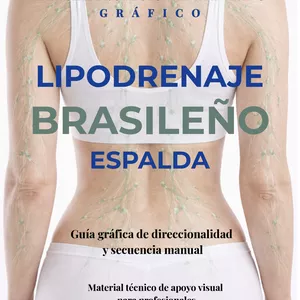Imagen de portada para Ebook Guía Gráfica Profesional de Lipodrenaje Brasileño – Espalda