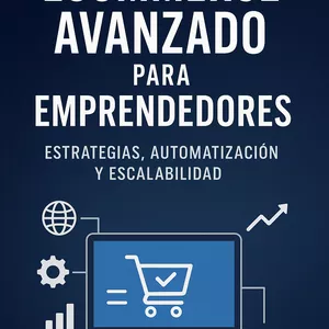 Imagen de portada para Ebook Ecommerce Avanzado para Emprendedores: Estrategias, Automatización y Escalabilidad