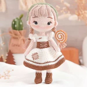 Imagen de portada para Ebook Patron Amigurumi Gretel