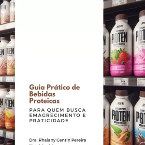 Imagem de capa para o Ebook Guia Prático de Bebidas Proteicas