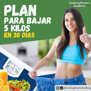 Imagen de portada para Curso online Plan para bajar 5 KILOS en 30 DÍAS