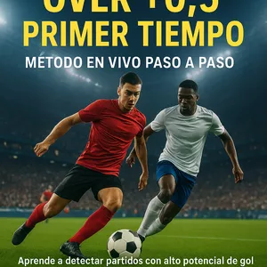 Imagen de portada para Ebook Estrategia Spiral369: Over +0.5 Primer Tiempo – Método en Vivo Paso a Paso