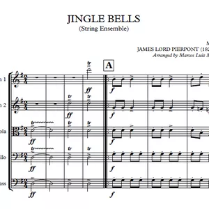 Imagem de capa para o Curso online Jingle Bells (para Orquestra de Cordas)