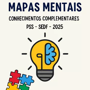 Imagem de capa para o Ebook Mapas Mentais: Processo Seletivo da Secretaria de Educação do DF 2025 - CONHECIMENTOS COMPLEMENTARES (TODO O CONTEÚDO DA PARTE DE CONHECIMENTOS COMPLEMENTARES DO EDITAL)