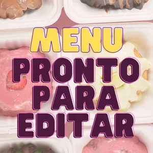 Imagem do curso Menu Pronto Para Editar