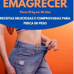 Imagem de capa para o Ebook Perca 15kg em 40 dias!!