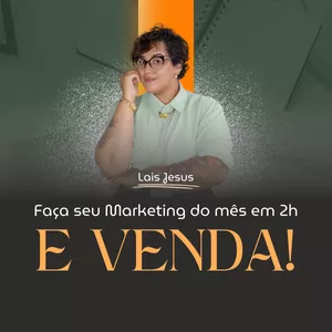 Imagem de capa para o Curso online Faça seu Marketing em 2h e Venda!