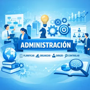 Imagen de portada para Ebook Administracion y sus 5 funciones administrativas 