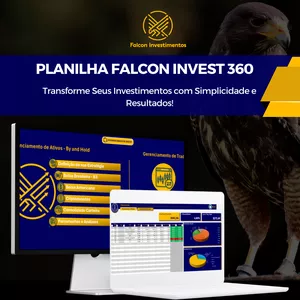Imagem de capa para o Curso online Planilha Falcon Invest 360