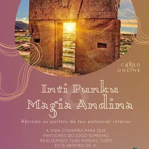 Imagem de capa para o Curso online INTI PUNKU - Magia Andina 