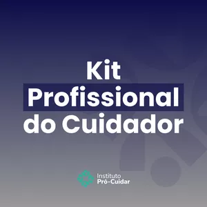 Imagem de capa para o Ebook Kit Profissional do Cuidador