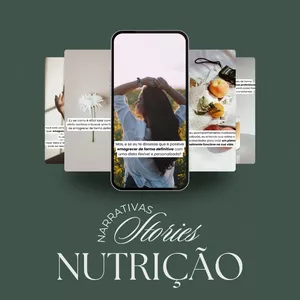 Imagem de capa para o Curso online Narrativas de Stories para Nutrição
