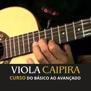 Imagem de capa para o Ebook Viola Caipira - Curso do Básico ao Avançado