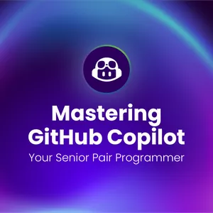 Imagem de capa para o Curso online Mastering GitHub Copilot