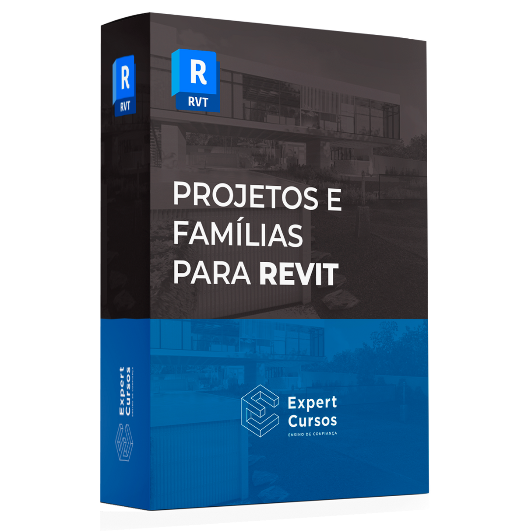 Imagem de Projetos e Famílias para Revit criado por Expert Cursos na hotmart