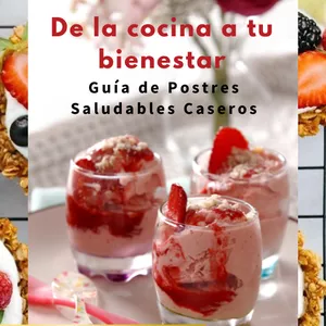 Imagen de portada para Curso online De la Cocina a tu Bienestar Guia de Postres Caseros Saludables