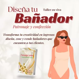 Imagen de portada para Curso online DISEÑA TU BAÑADOR DESDE CERO