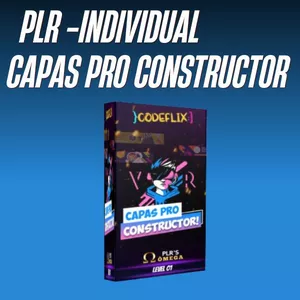 Imagem de capa para o Curso online PLR- Individual Capas Pro Constructor