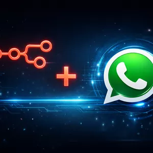 Imagem de capa para o Curso online TEMPLATES N8N + WHATSAPP