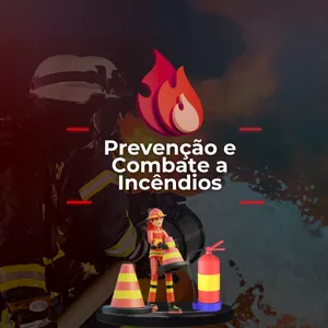 Imagem de capa para o Curso online Curso de Prevenção e Combate a Incêndios