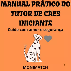 Imagem de capa para o Ebook Manual prático do tutor de cães - iniciante