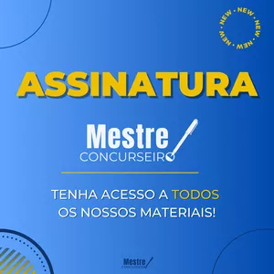 Imagem de capa para o Curso online Assinatura Mestre Concurseiro - Cadernos de Questões para Concursos
