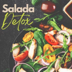 Imagem de capa para o Ebook Salada Detox 
