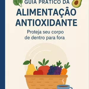 Imagem de capa para o Ebook Guia da alimentação antioxidante