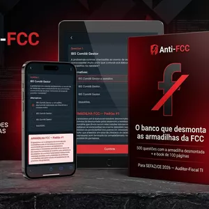 Imagem do curso Anti-FCC · SEFAZ/CE 2026 · Auditor-Fiscal TI