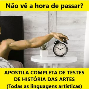 Imagem de capa para o Ebook APOSTILA DE TESTES DE HISTÓRIA DA ARTE 