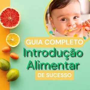 Imagem de capa para o Ebook Introdução Alimentar: O Guia Definitivo para Pais